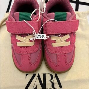 Zara Kids Pink Sneakers